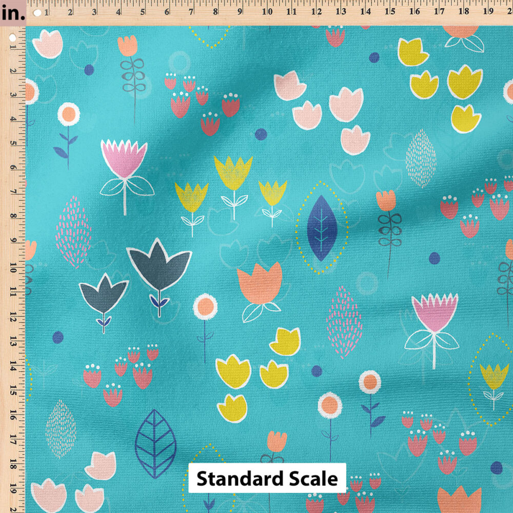 Ruler Scale for Fineshade Wood (Blue) by Rachel Parker