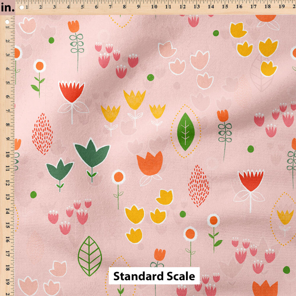 Ruler Scale for Fineshade Wood (Pink) by Rachel Parker