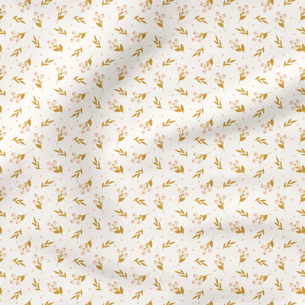 Betty (Pink/Cream/Mustard) |  Fabric Design | Charlie Rowan Designs