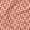 Heart Checkerboard (Pinks) |  Fabric Design | Charlie Rowan Designs