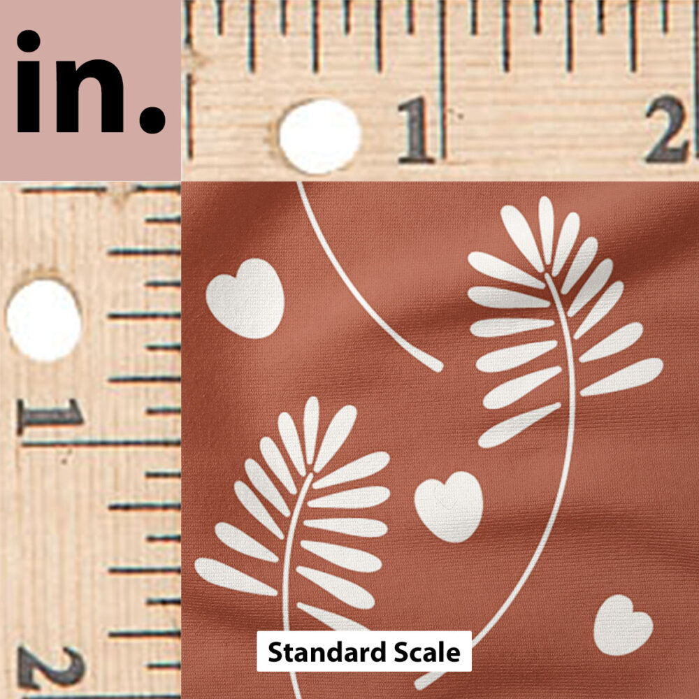 Ruler Scale for Love in the Wind (Dark Rust) by Charlie Rowan Designs