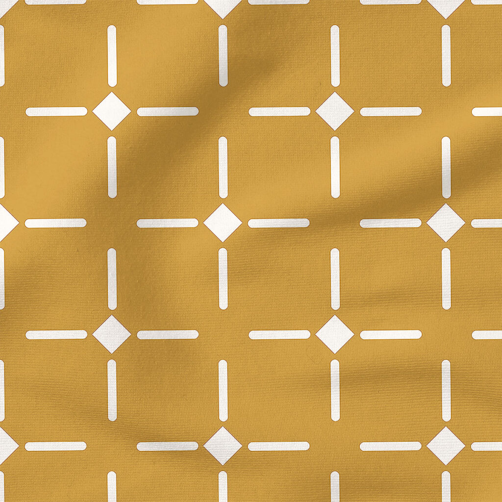 Collins (Yellow) |  Fabric Design | Charlie Rowan Designs