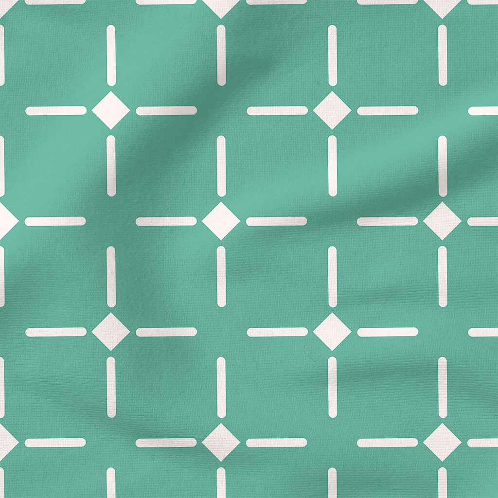 Collins (Mint) |  Fabric Design | Charlie Rowan Designs