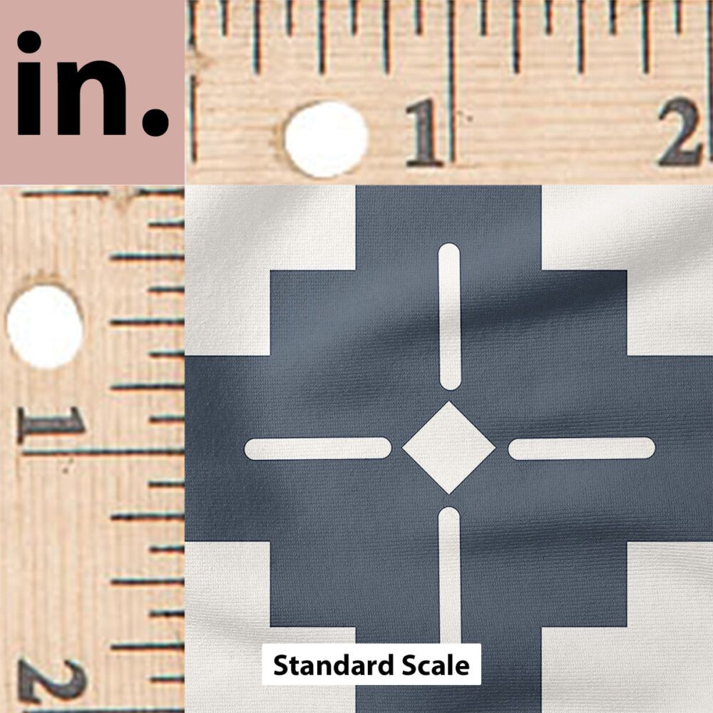 Ruler Scale for Jackson (Blue) by Charlie Rowan Designs