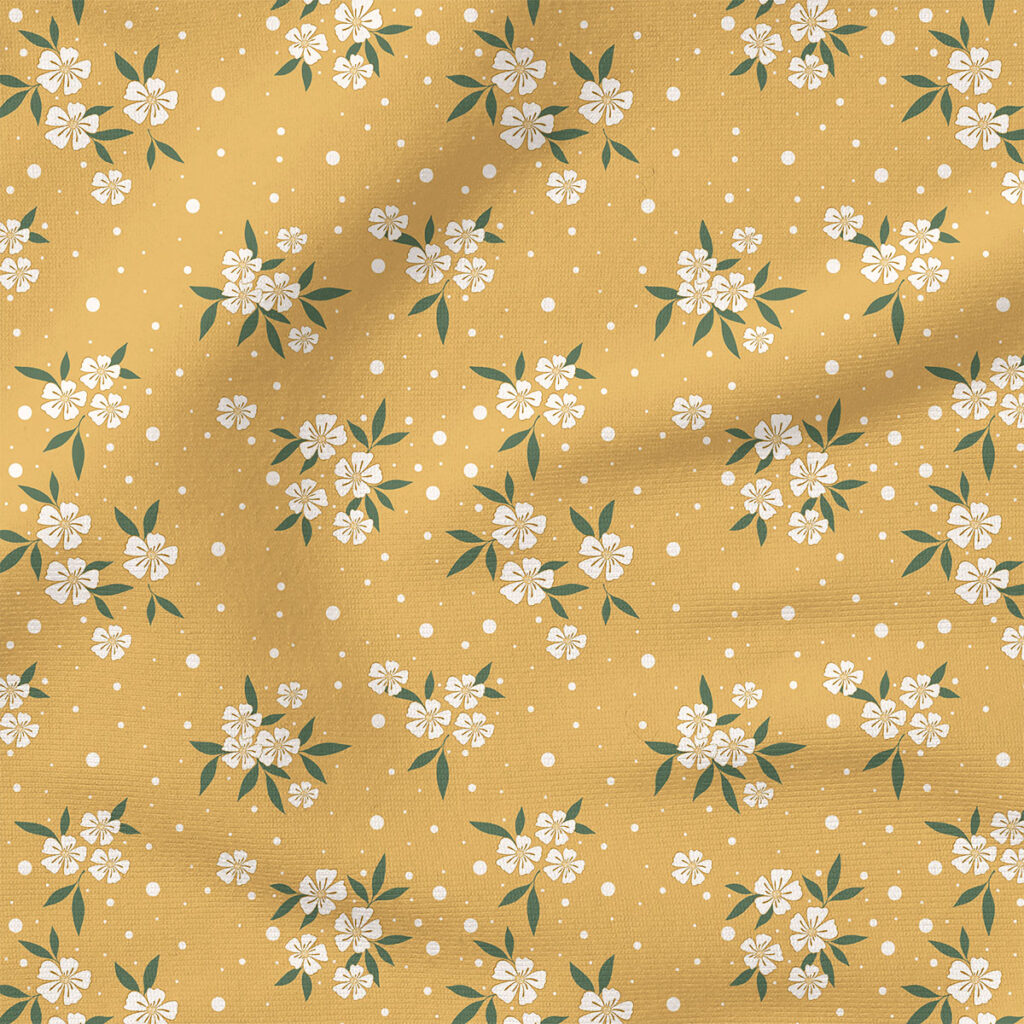 Margo (Yellow) |  Fabric Design | Charlie Rowan Designs