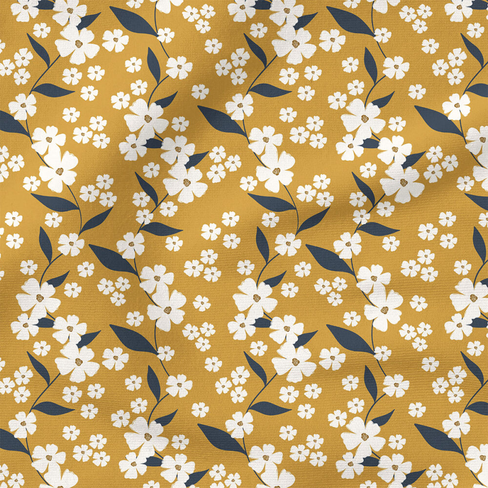 Prue (Blue) |  Fabric Design | Charlie Rowan Designs