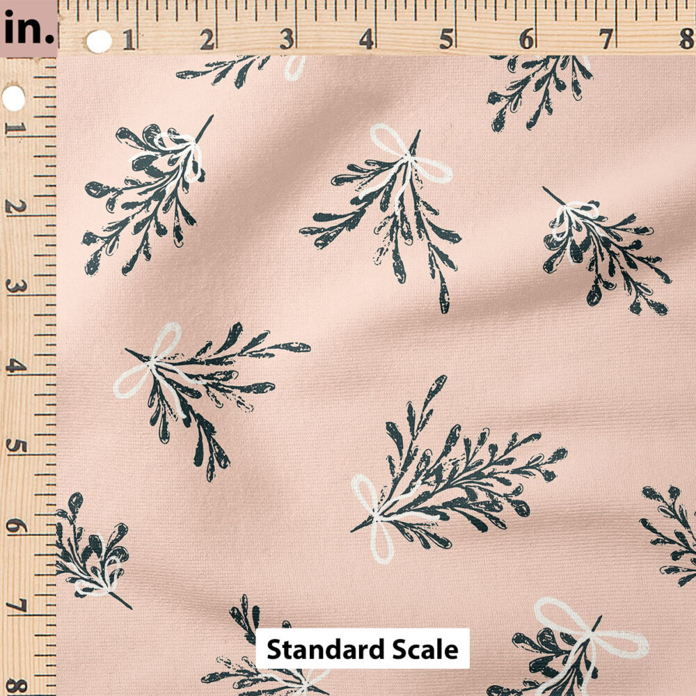 Ruler Scale for Boughs of Holly (Frost Pink) by Charlie Rowan Designs