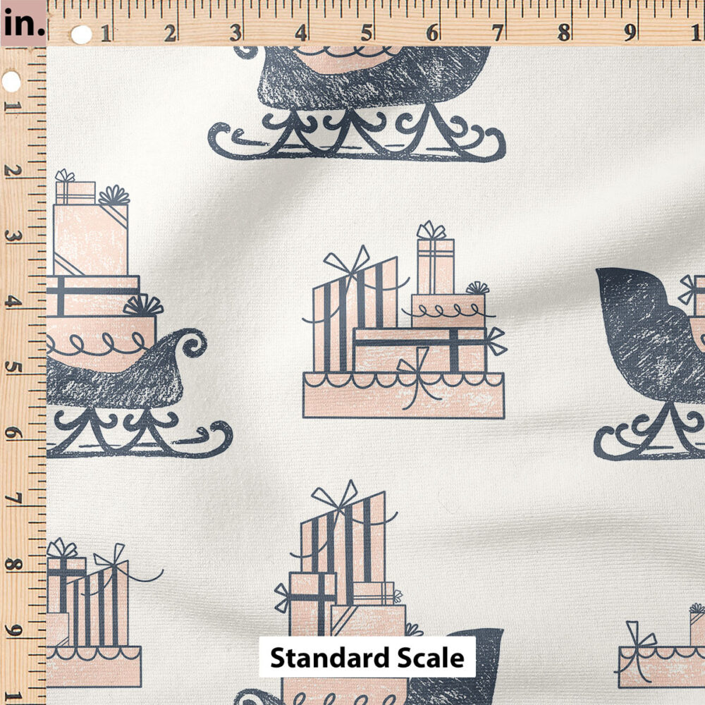 Ruler Scale for Dashing through the Snow (Snow) by Charlie Rowan Designs