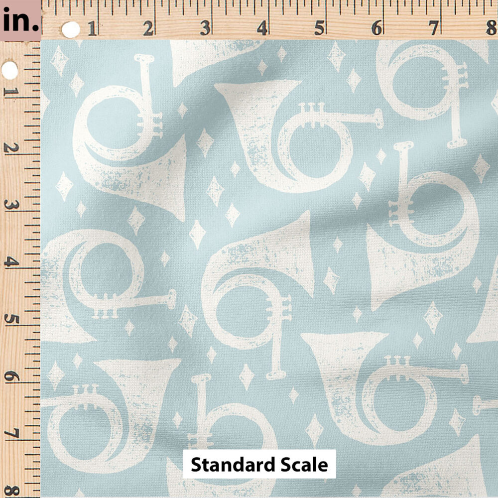 Ruler Scale for Horns a Playing (Frosted Blue) by Charlie Rowan Designs