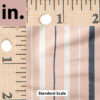 Ruler Scale for Stroll Along Stripe (Frosted Pink) by Charlie Rowan Designs