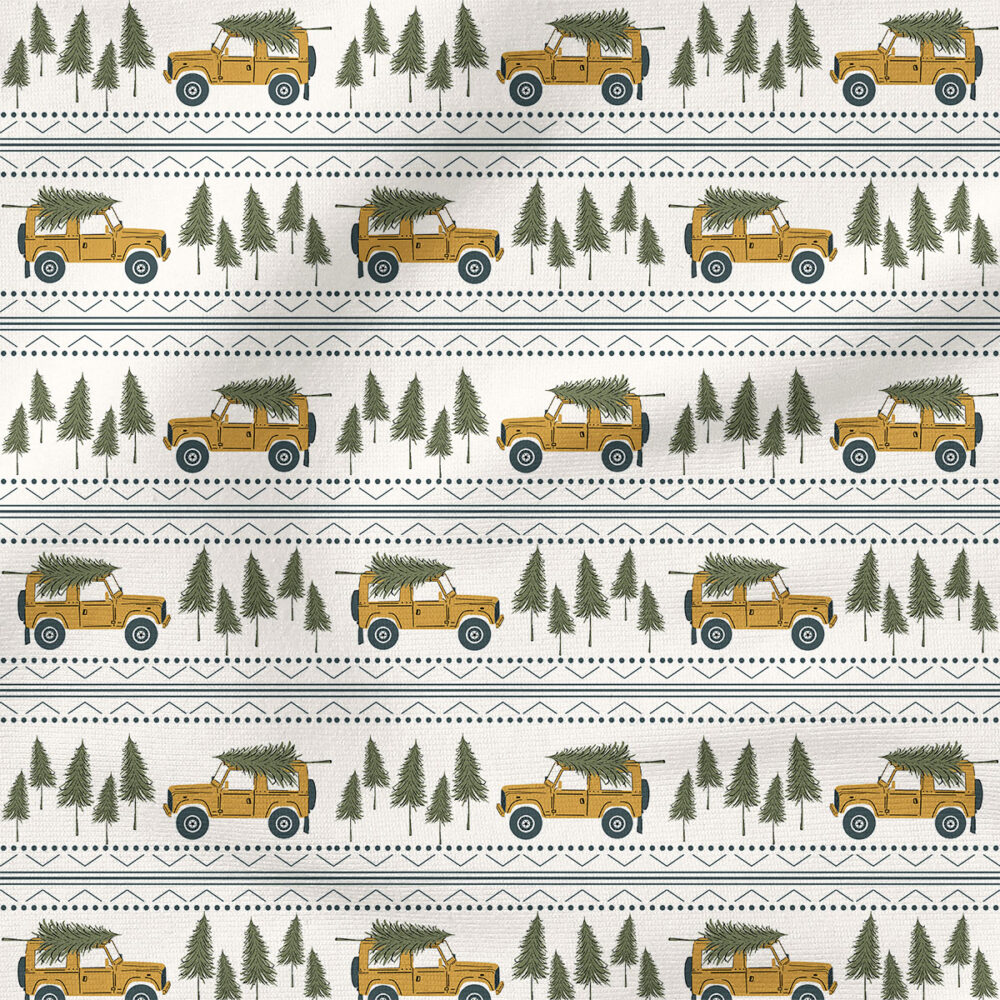 Holiday Tree Land Cruiser Stripe (Mustard) | Holiday