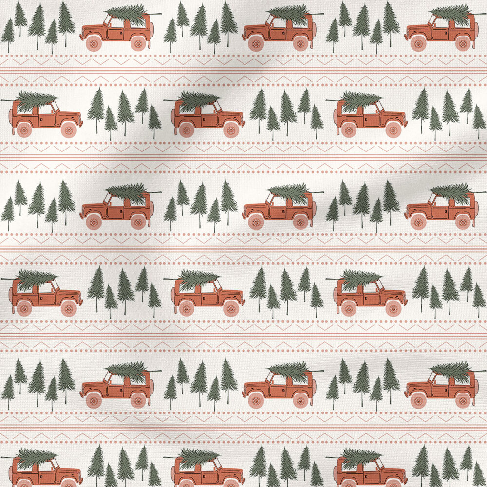 Holiday Tree Land Cruiser Stripe (Pink) | Holiday