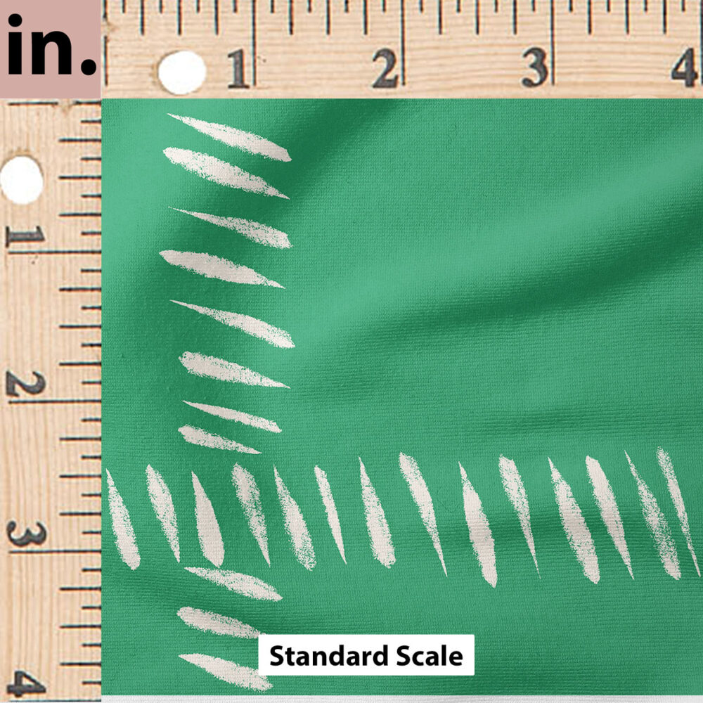 Ruler Scale for Adventure Tracks (Grass Green) by Charlie Rowan Designs