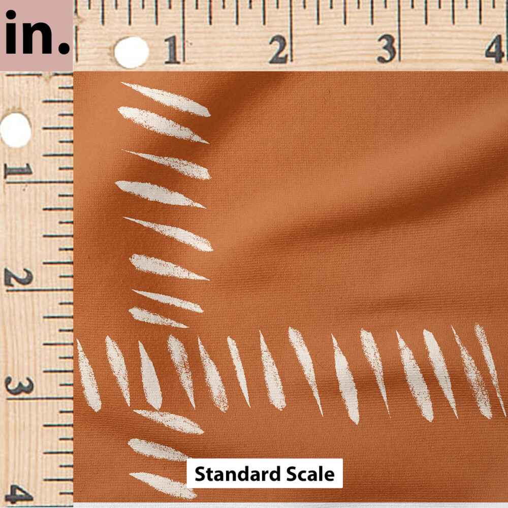 Ruler Scale for Adventure Tracks (Rust) by Charlie Rowan Designs