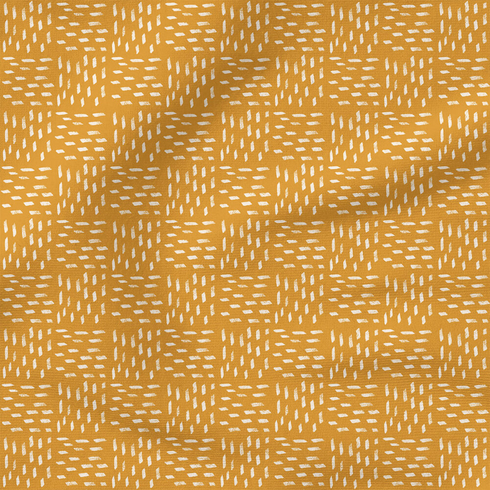 Dino Dash (Dune Yellow) | Seasonal Fabric Design | Charlie Rowan Designs