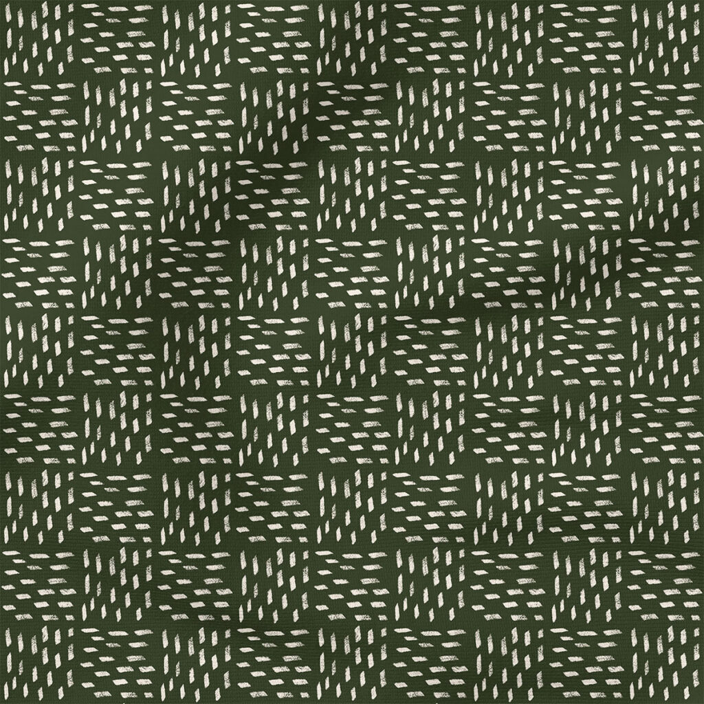 Dino Dash (Olive Green) | Seasonal Fabric Design | Charlie Rowan Designs