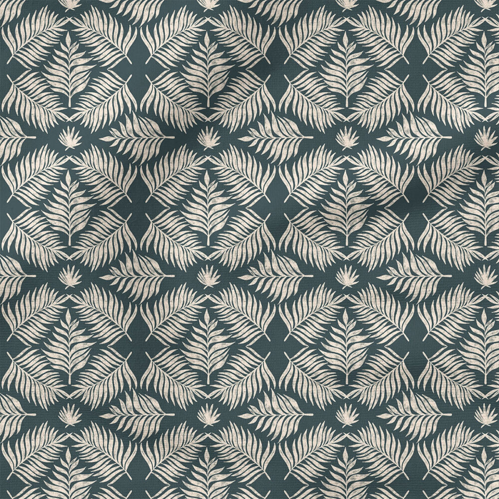 Palm Geo (Dusty Blue) | Seasonal