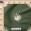 Ruler Scale for Palms (Olive Green) by Charlie Rowan Designs