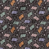 Boo Burst (Midnight Candy) | Holiday Fabric Design | Charlie Rowan Designs