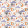 Ghosts at Play (Cotton Candy) | Holiday Fabric Design | Charlie Rowan Designs