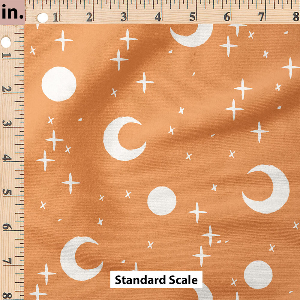 Ruler Scale for Night Sky (Pumpkin) by Charlie Rowan Designs