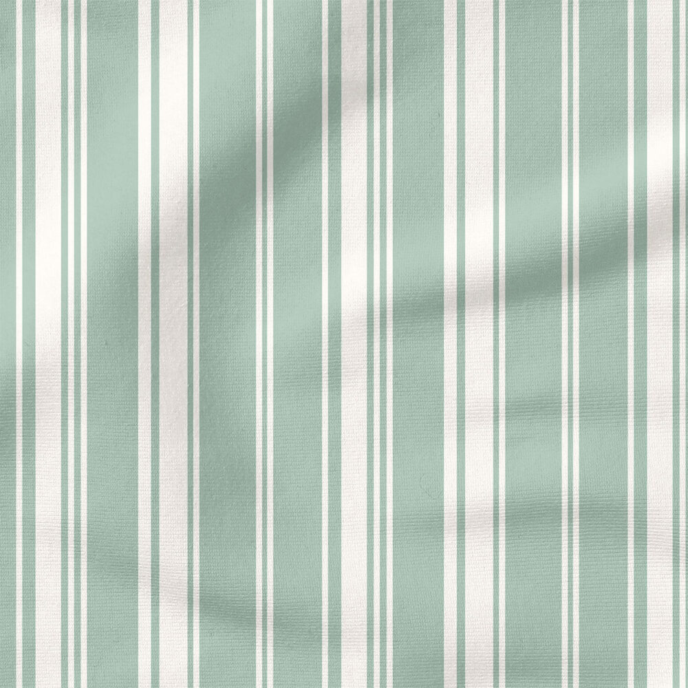 Stripes on Stripes (Mint Sky) | Holiday