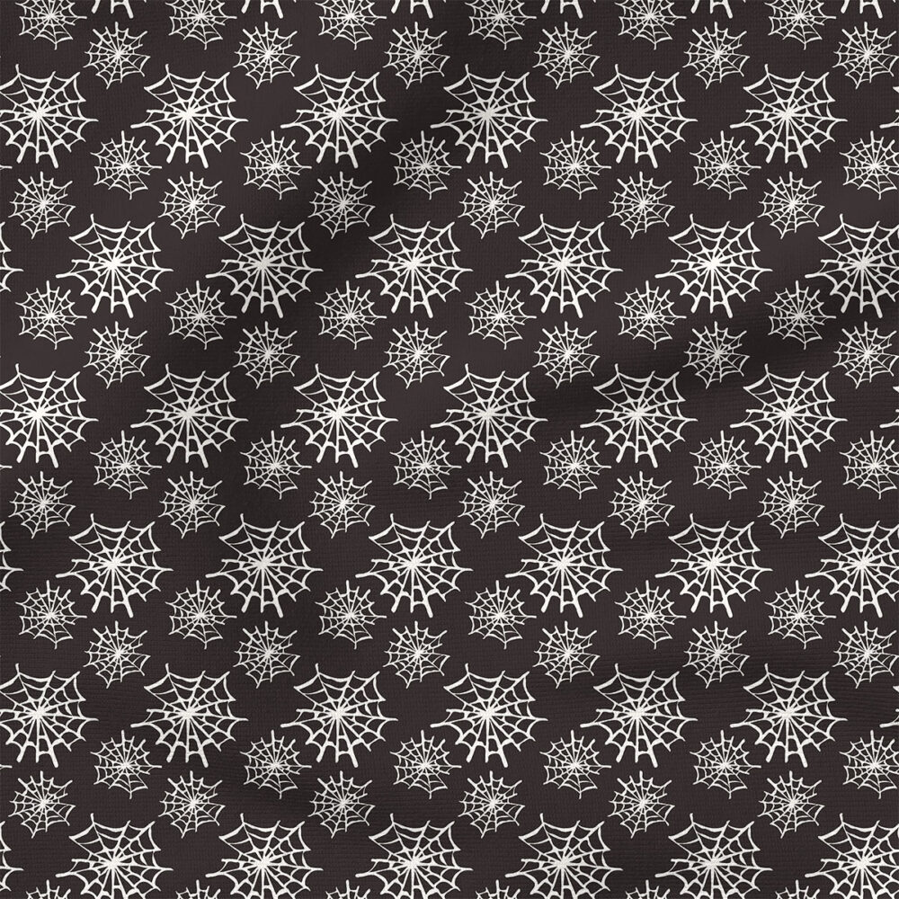 Widow Web (Midnight Sky) | Holiday Fabric Design | Charlie Rowan Designs