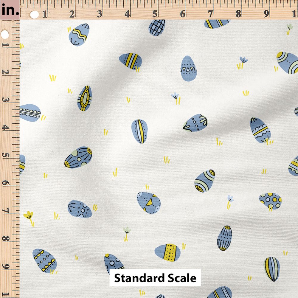 Ruler Scale for Una (blue and white) by Amy MacCready