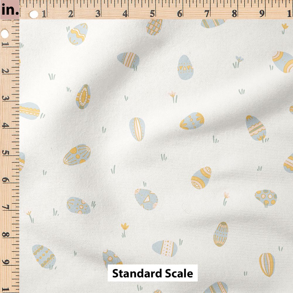 Ruler Scale for Una (neutral blue and white) by Amy MacCready