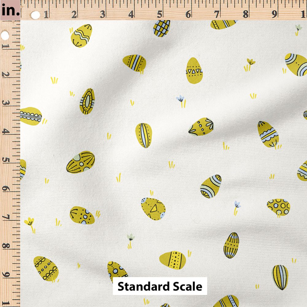 Ruler Scale for Una (yellow and white) by Amy MacCready