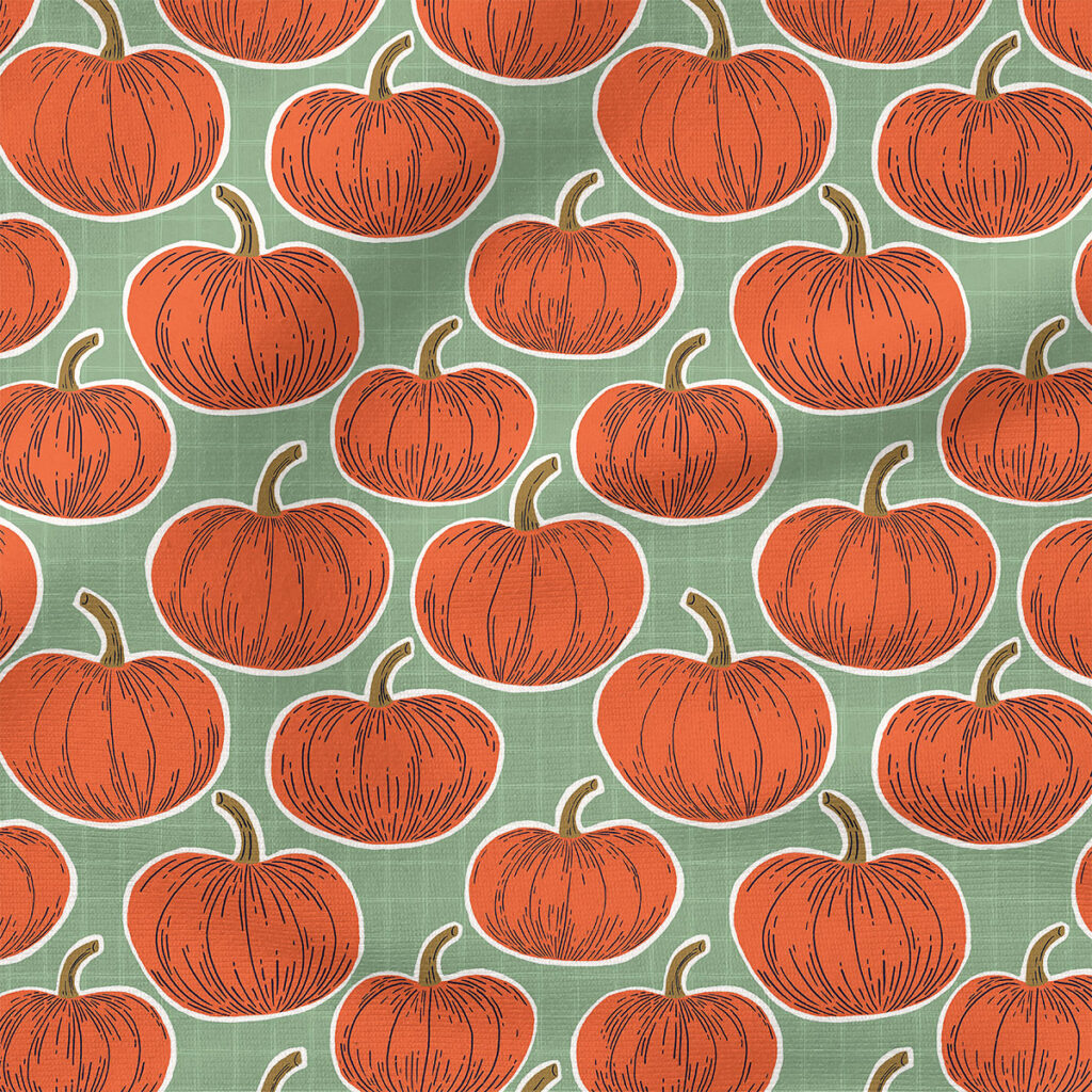 Radley (Green) | Autumn Fabric Design | Amy MacCready