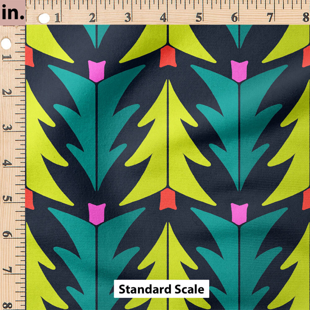 Ruler Scale for Cariad (Black and Green) by Amy MacCready