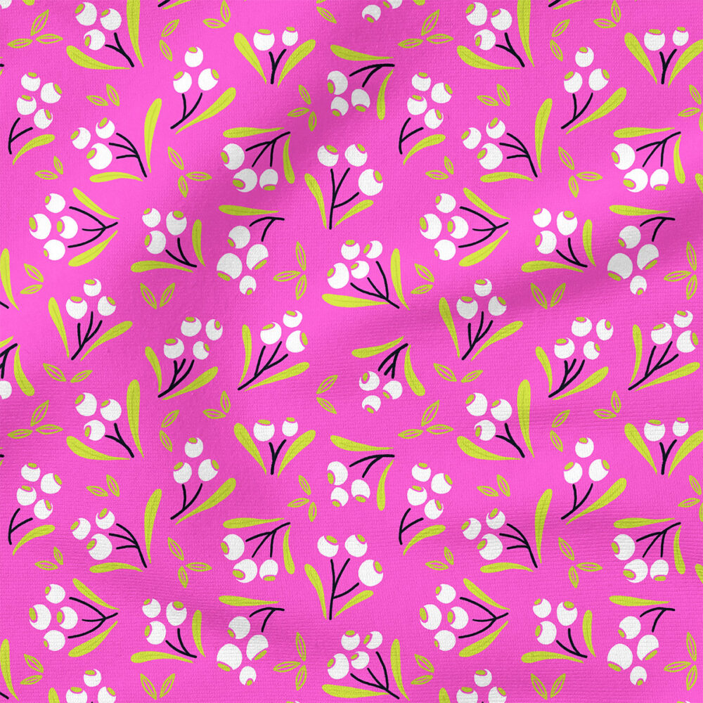 Culver (Pink) | Christmas Fabric Design | Amy MacCready