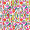 Gaspar (Teal and Pink) | Christmas Fabric Design | Amy MacCready