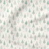 Ever Pine (Silt Green on Cream) | Christmas Fabric Design | Hufton Studio