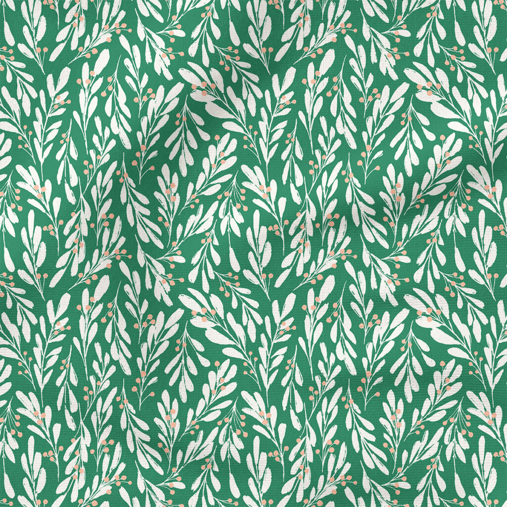 Leaves of Grace (Cream on Crisp Green) | Christmas