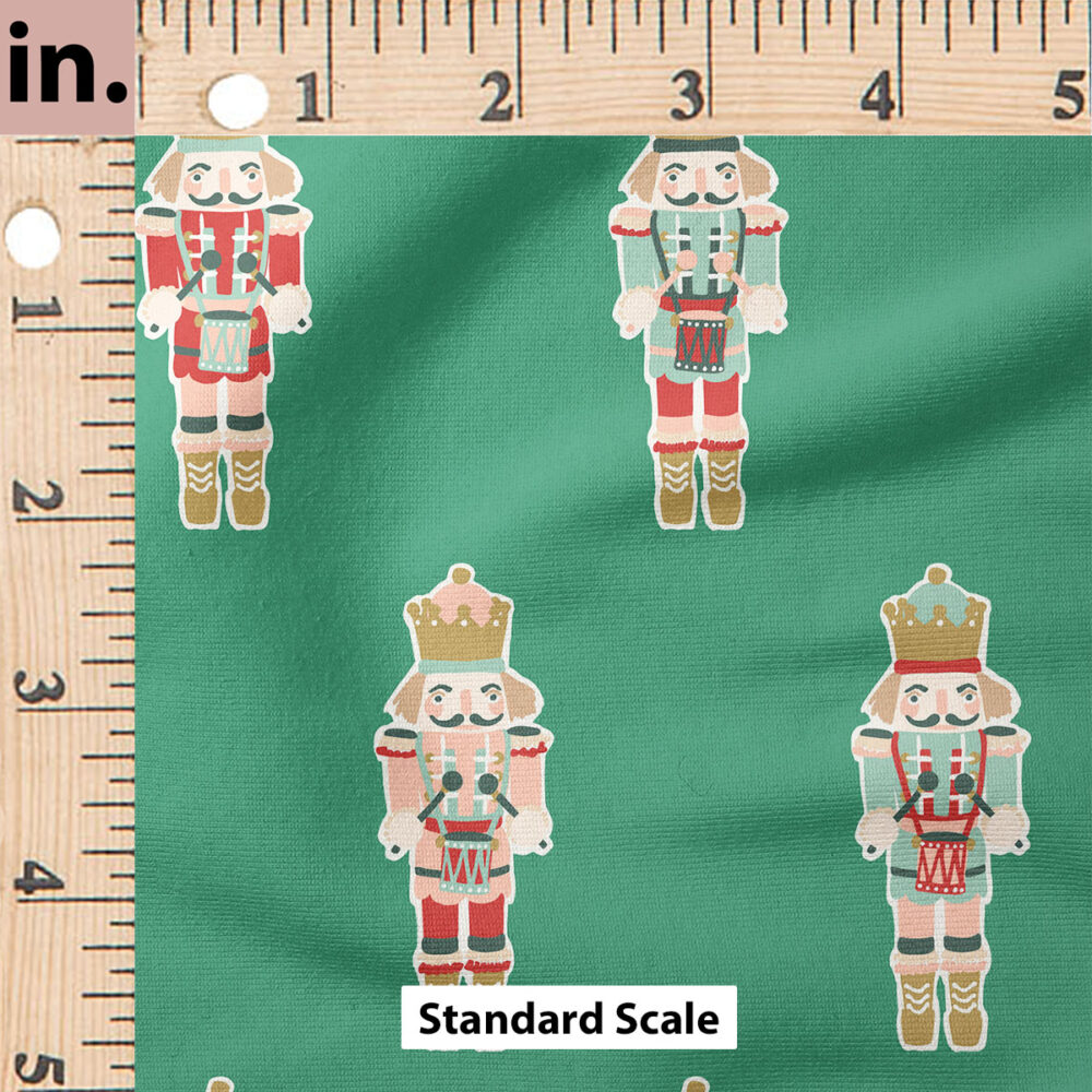 Ruler Scale for Toy Drummer (Crisp Green) by Hufton Studio