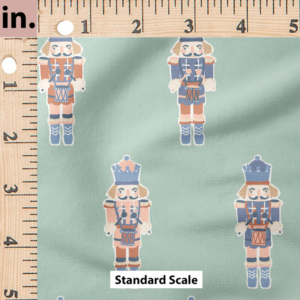 Ruler Scale for Toy Drummer (Silt Green) by Hufton Studio