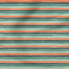 Wonder Stripe (Frosty Milky Green Orange) | Christmas