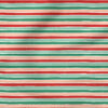 Wonder Stripe (Peach Green Lava) | Christmas