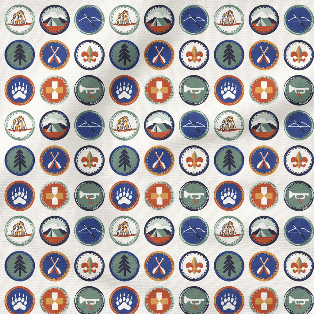 Scout Badges (Ultramarine Blue Multi) | Seasonal