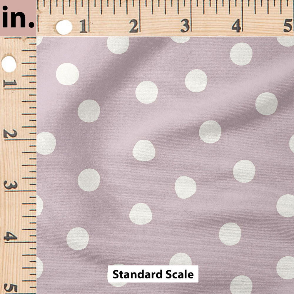 Ruler Scale for Cute Spot (Burnt Lilac) by Hufton Studio