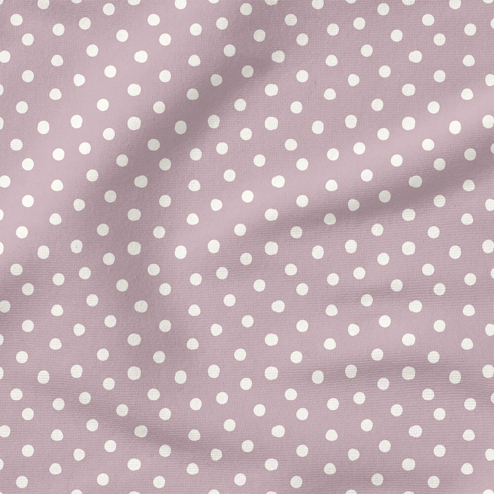 Cute Spot (Burnt Lilac) | Seasonal Fabric Design | Hufton Studio