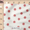 Ruler Scale for Cute Spot (Faded Rose on Cream) by Hufton Studio