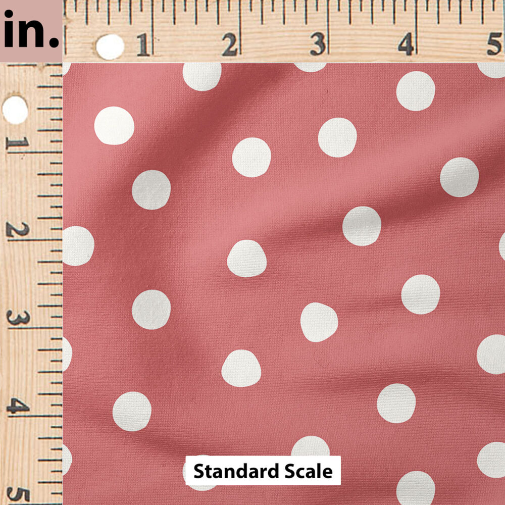 Ruler Scale for Cute Spot (Faded Rose) by Hufton Studio