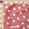 Ruler Scale for Cute Spot (Faded Rose) by Hufton Studio