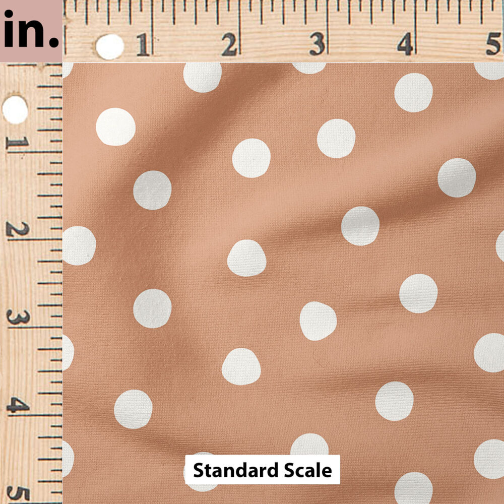 Ruler Scale for Cute Spot (Toasted Nut) by Hufton Studio