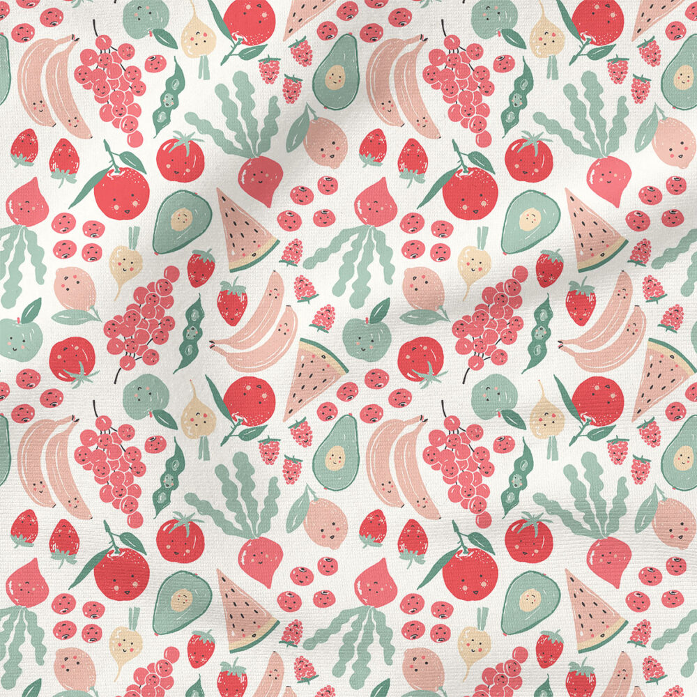 Fruit and Veggie (Pink and Green) | Seasonal