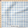 Ruler Scale for Picnic Gingham (Light Blue) by Hufton Studio