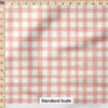 Ruler Scale for Picnic Gingham (Pink) by Hufton Studio